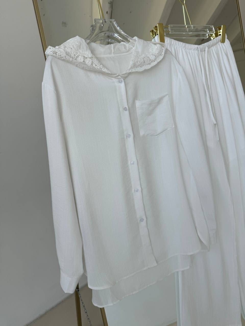 костюм белый,костюм брючный белый,женская пижама,пижама для женщин,женский брючный костюм