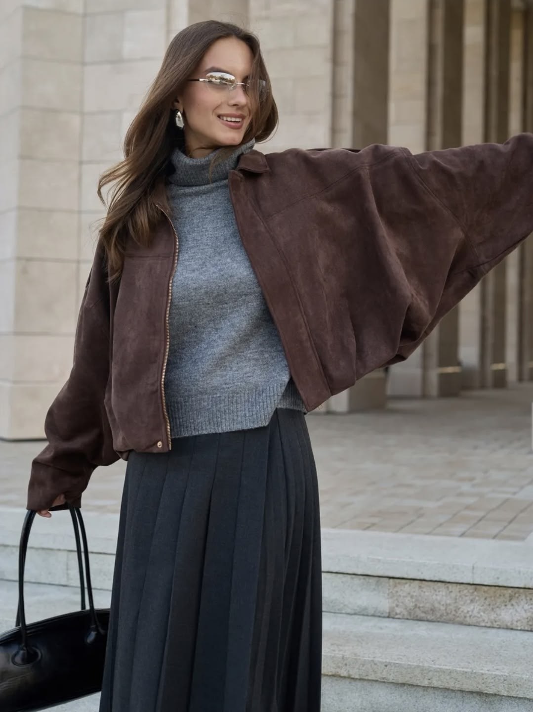 куртка бомбер замшевая коричневая женская весна демисезонная irinakhai design,замшевая куртка,бомбер укороченный оверсайз замшевый куртка рабочего тренд saint shine,замшевая куртка женская,куртка бомб