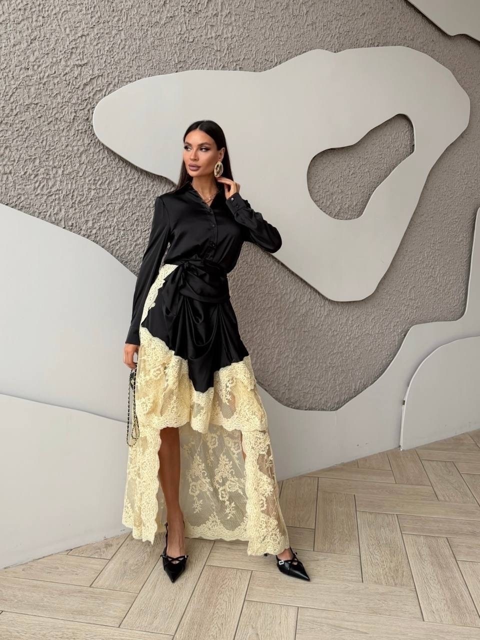 юбка в бельевом стиле,юбка женская,платье рубашка с кружевом,юбка кружевная,длинная юбка