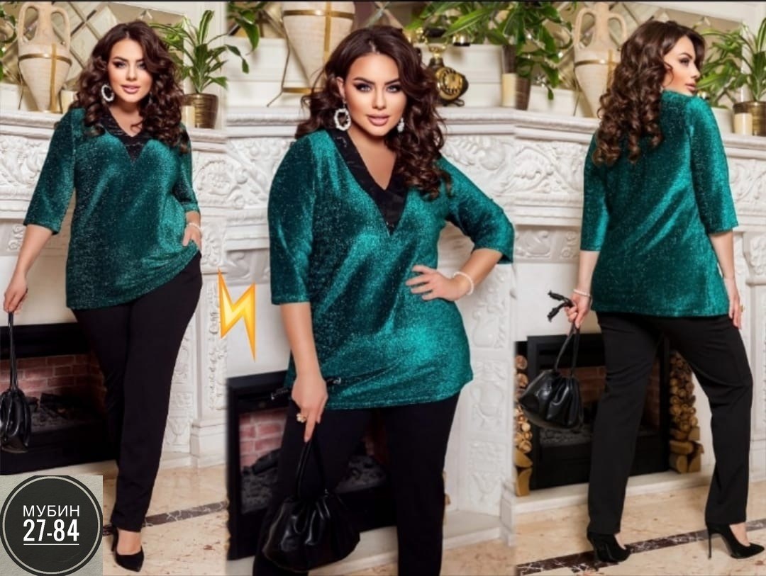женская блузка ткань люрекс,блузка женская, ткань-люрекс,брючный костюм,блузки из люрекса для полных женщин