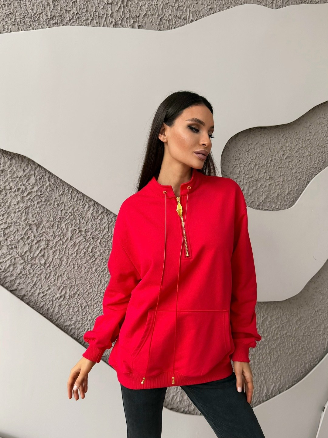 кофта на молнии оверсайз,толстовка женская,кофты оверсайз,толстовка оверсайз,толстовки худи