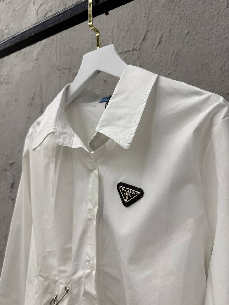 рубашка женская,белая женская рубашка,рубашка prada,рубашка,дизайнерские рубашки