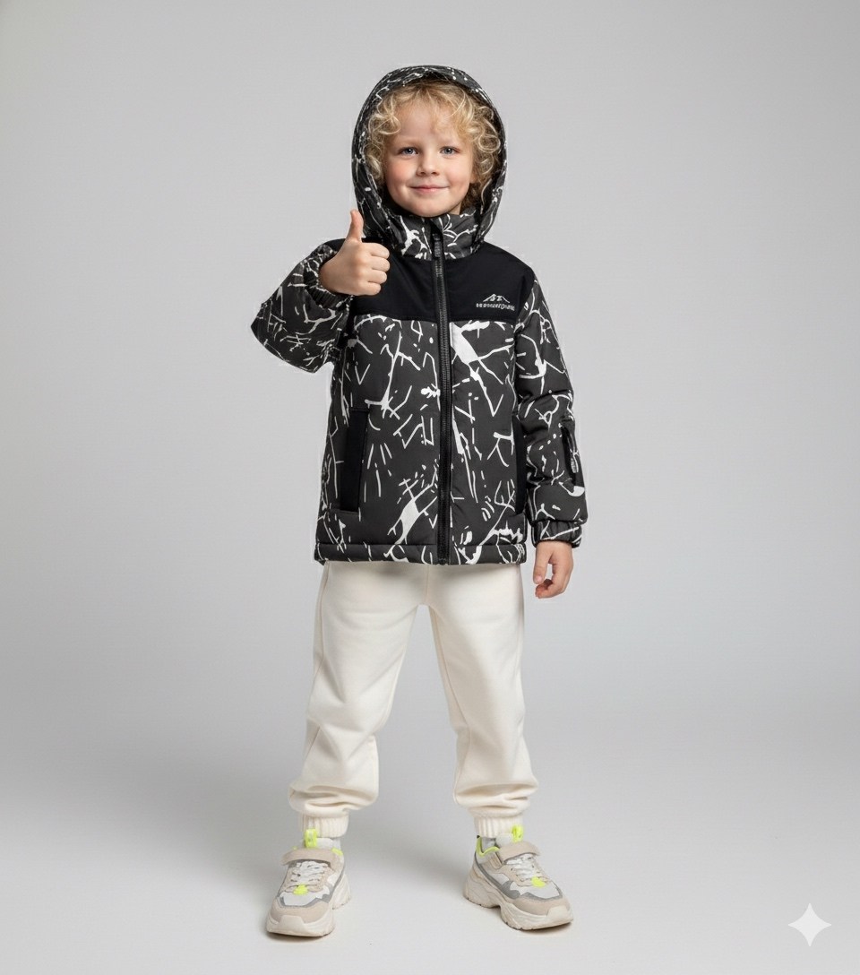 куртка для мальчика зима,куртка для мальчика,куртка для мальчика зимняя,куртка для мальчика зимняя lassie juksu чёрная р 98,куртка зимняя для мальчика playtoday