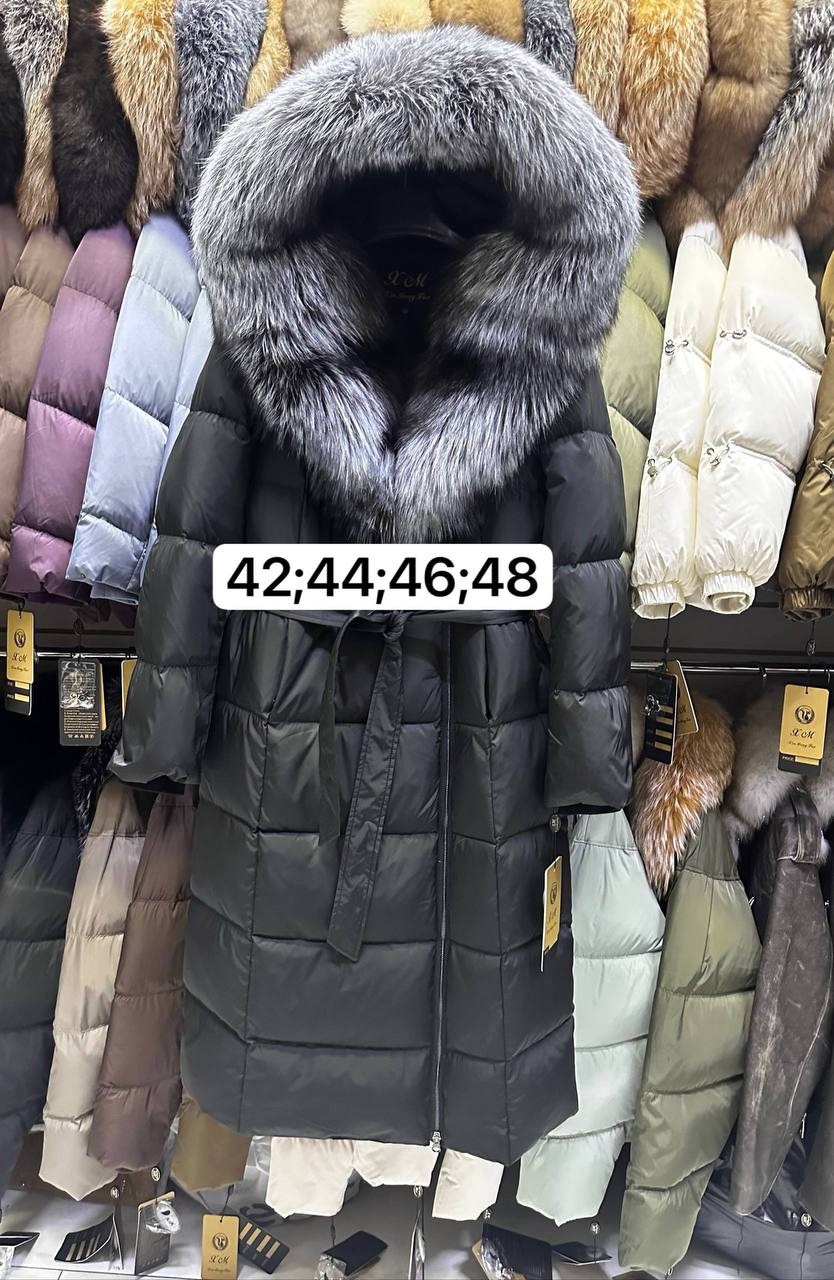 женский пуховик с натуральным мехом,пуховик с натуральным мехом,пуховик с мехом,куртка пуховик женский 44 46,пуховик женский