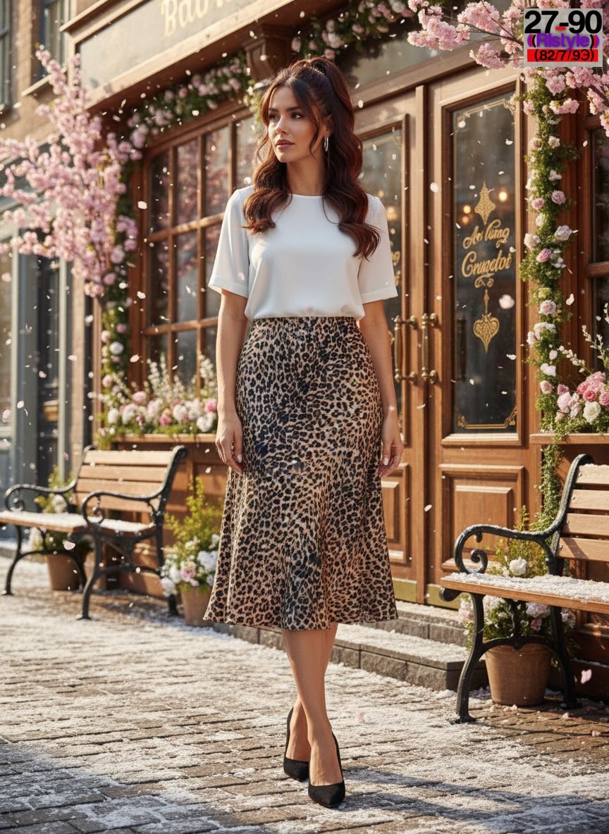 юбка леопард миди на резинке,юбка леопард миди,леопардовая юбка,юбка леопард макси на резинке statova,юбка леопард