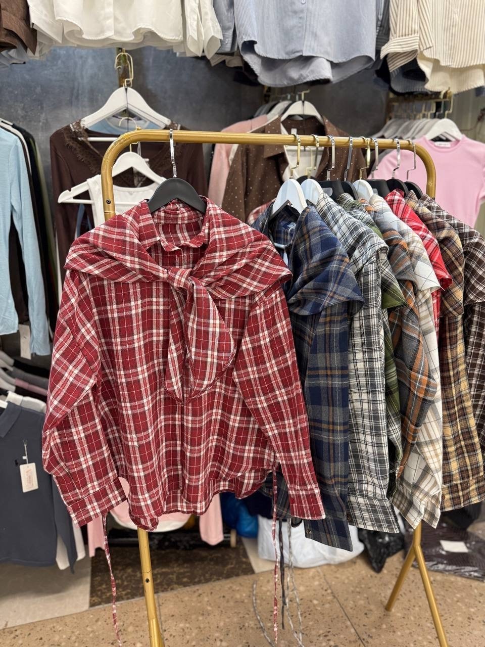 женская рубашка в клетку,женская клетчатая рубашка,повседневная рубашка,клетчатая рубашка,женская рубашка