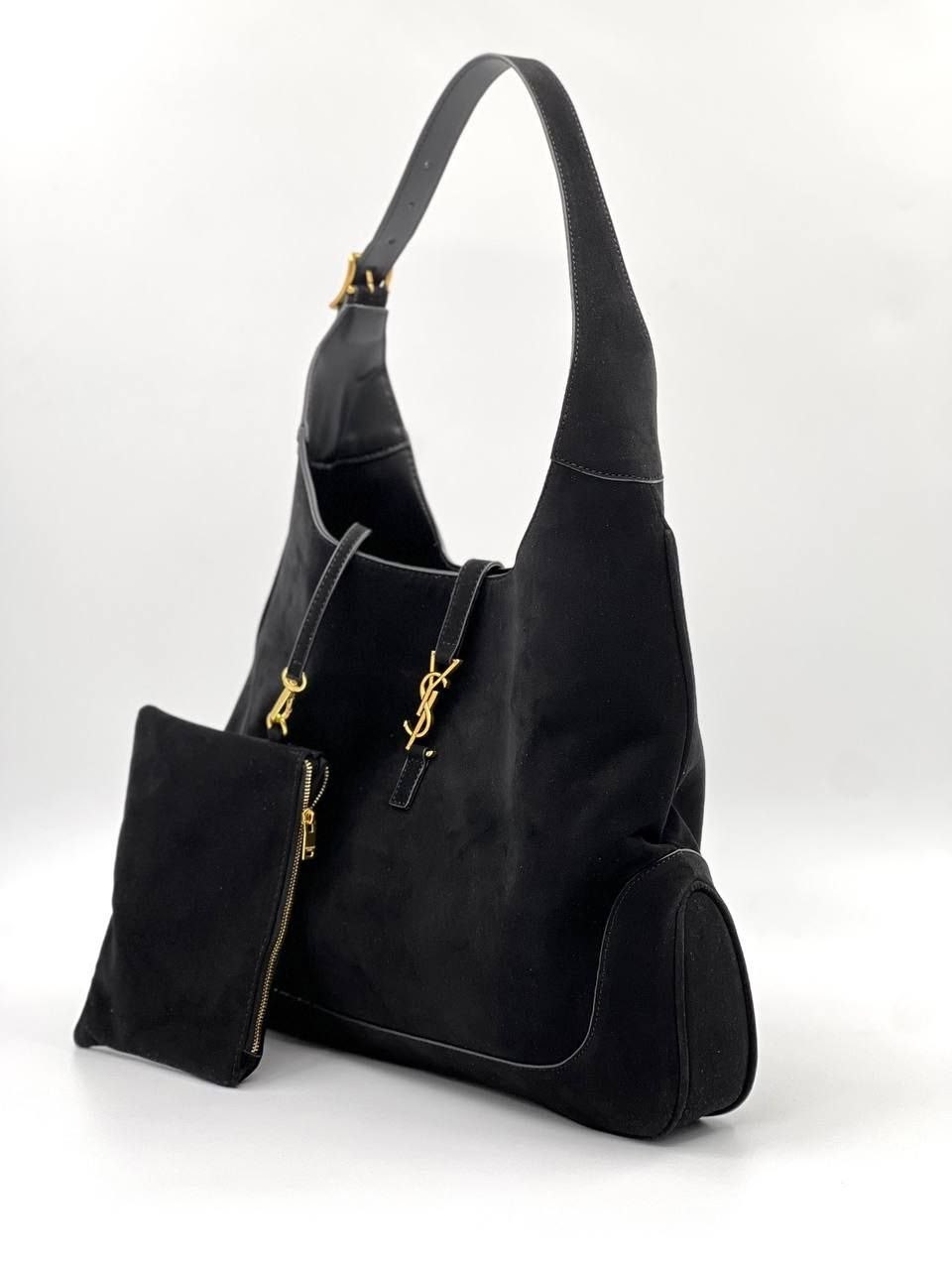 сумка saint laurent из замши,женская замшевая сумка yves saint laurent 38x26 см,yves saint laurent женская чёрная замшевая сумка 25x13 см,замшевая сумка,сумка на плечо saint laurent замша черная