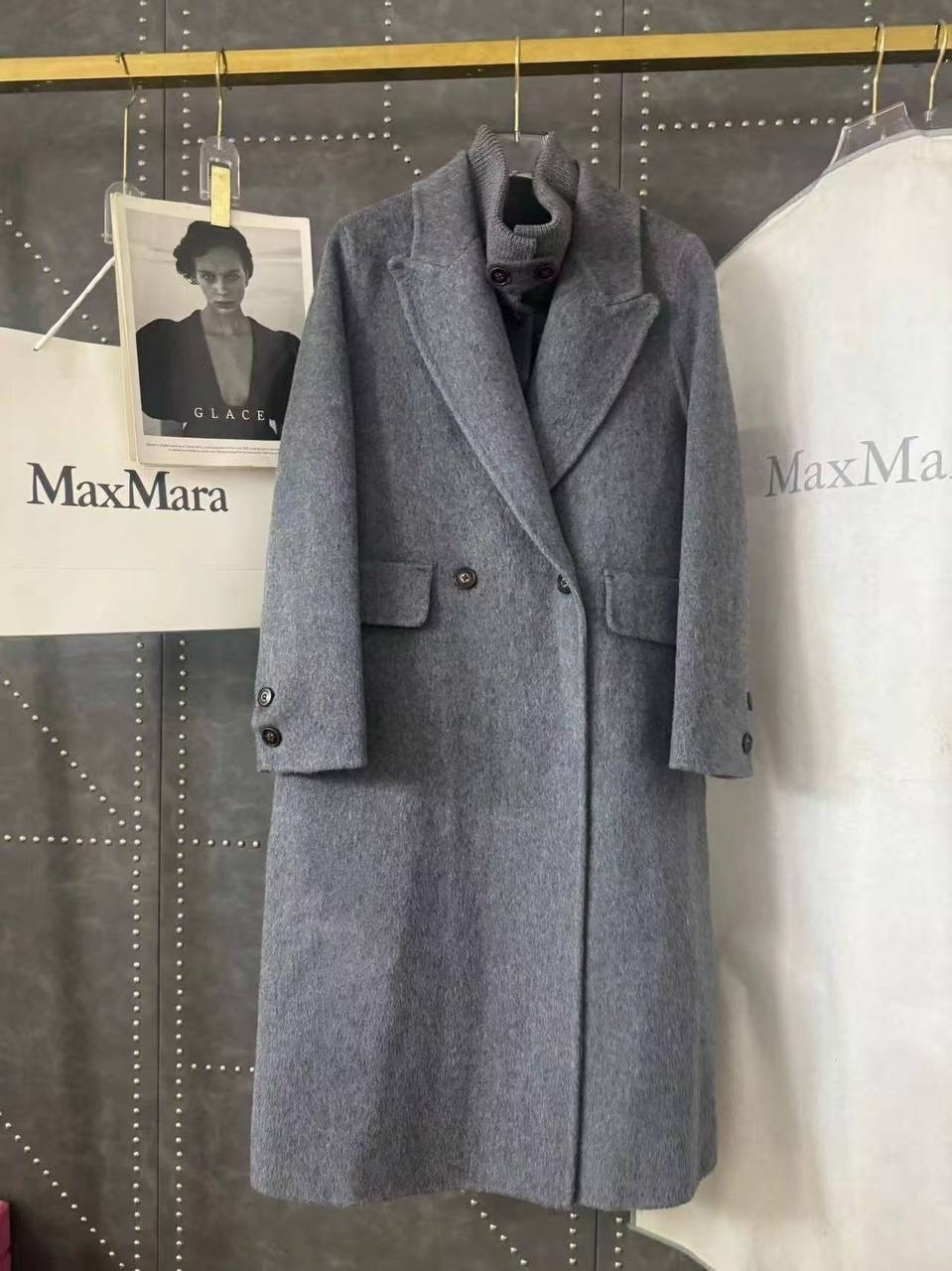 шерстяное пальто,серое двустороннее кашемировое пальто для женщин,модное пальто,lanmrem двустороннее шерстяное пальто для женщин,lanmrem высококачественное двустороннее шерстяное пальто для женщин