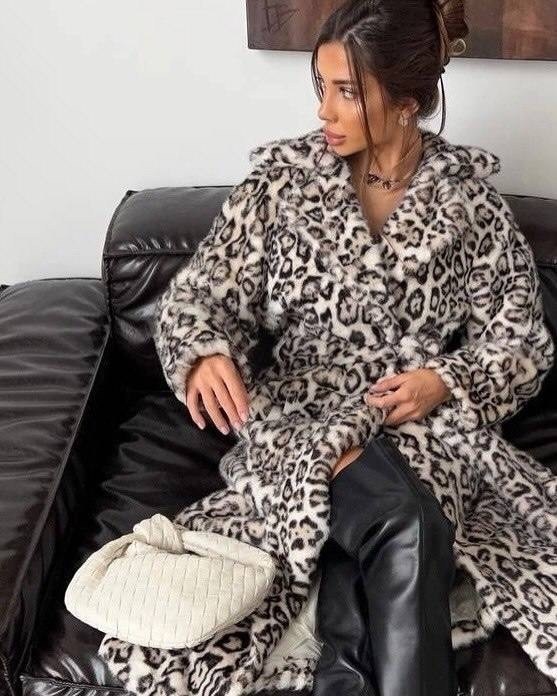 леопардовая шуба,леопардовое пальто,женская шуба,шуба леопард,шуба из эко меха