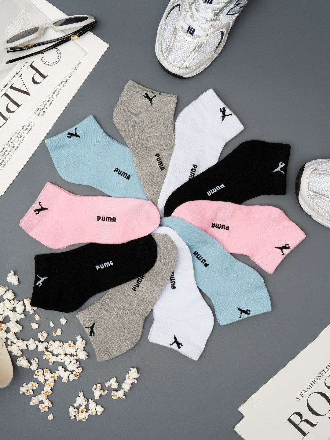 носки пума женские короткие,носки пума женские,комплект носков пума,носки женские,носки спортивные