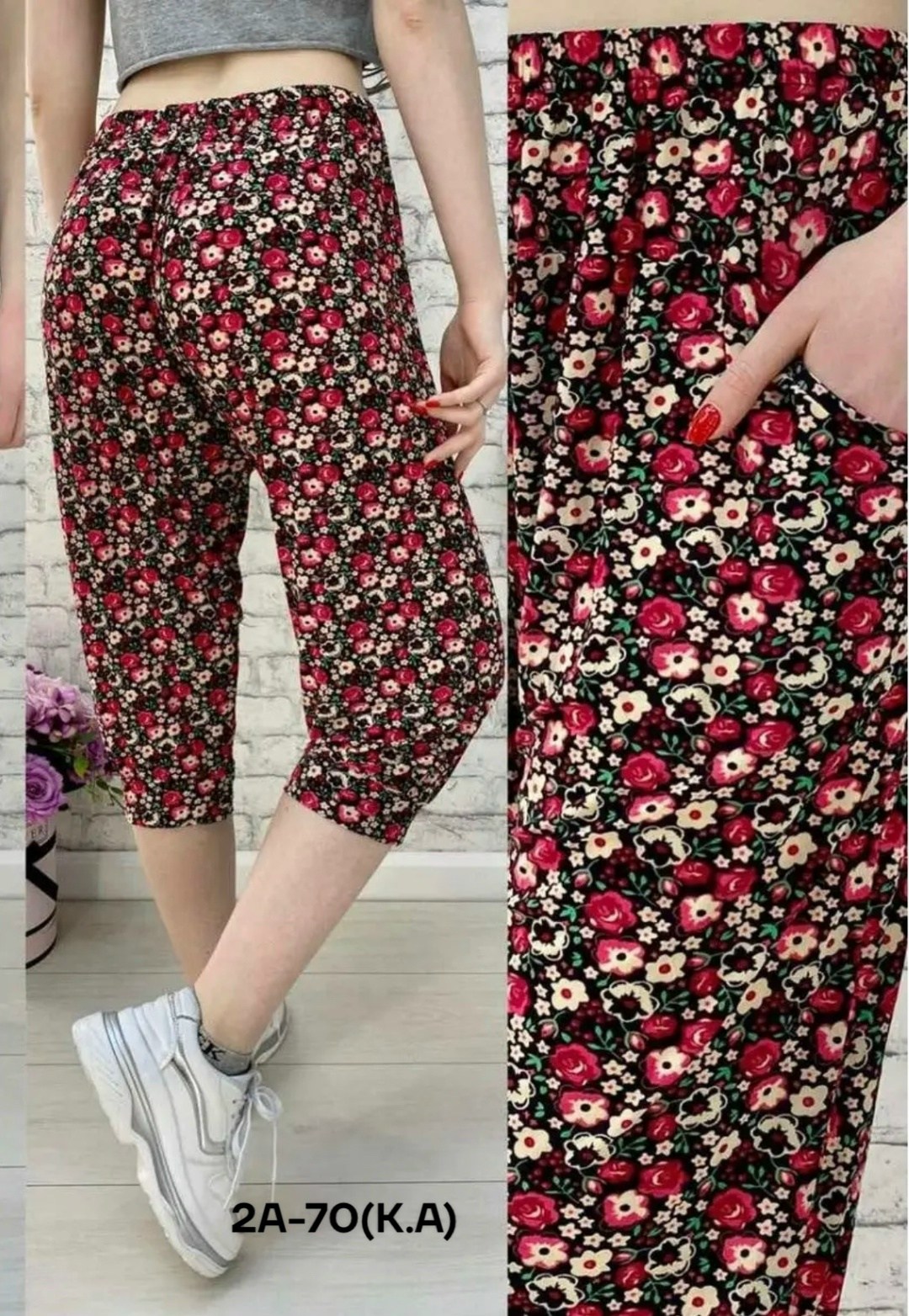 бриджи женские,бриджи в цветочек,бриджи капри,бриджи женские в цветочек,брюки бриджи
