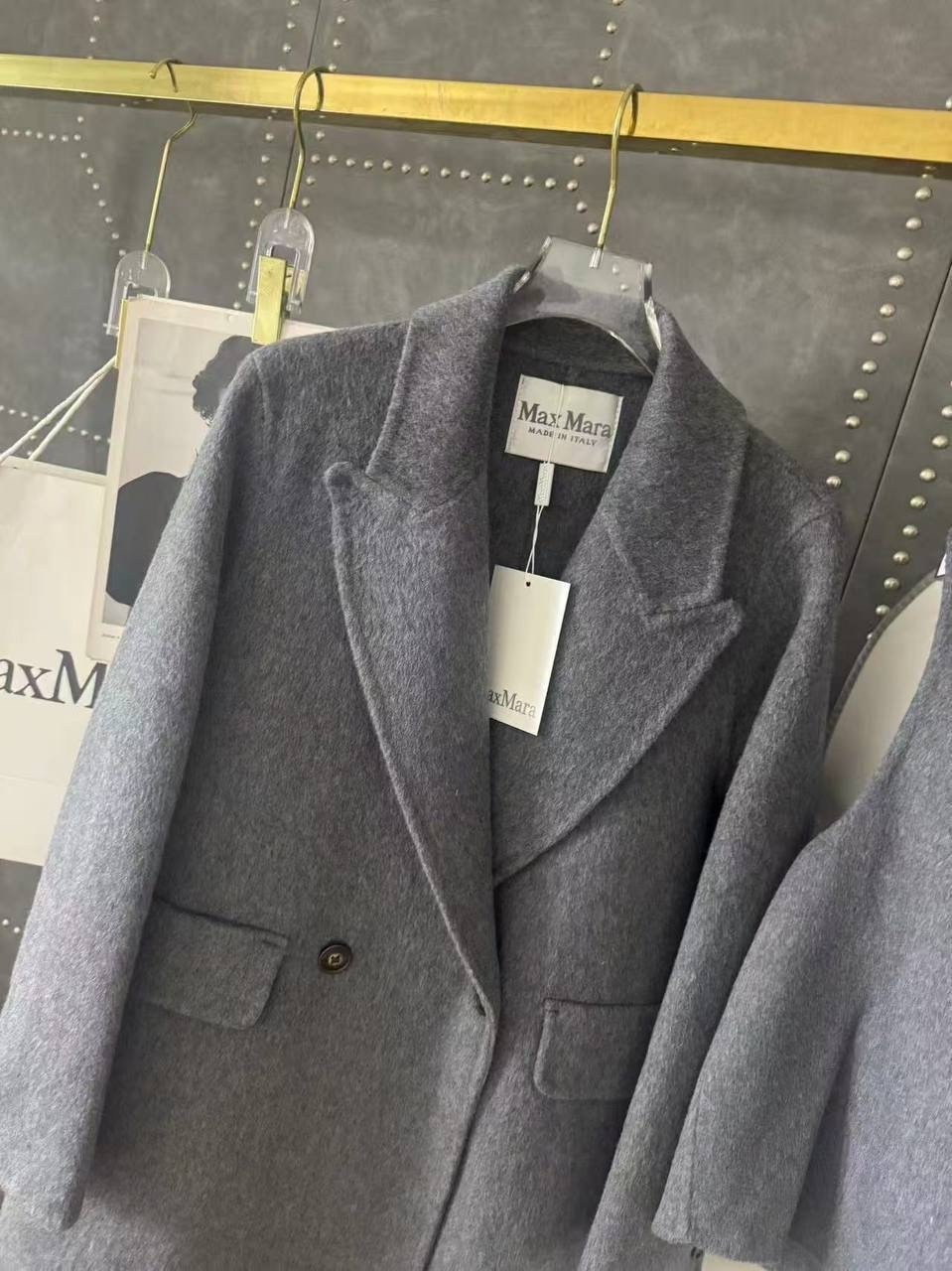 шерстяное пальто,серое двустороннее кашемировое пальто для женщин,модное пальто,lanmrem двустороннее шерстяное пальто для женщин,lanmrem высококачественное двустороннее шерстяное пальто для женщин