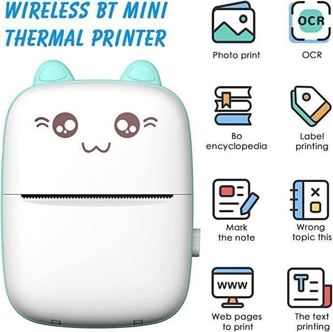 детский мини термо принтер mini printer,детский портативный мини-принтер mini printer,детский портативный мини-принтер mini printer manuai,мини принтер,мгновенный мини принтер printer
