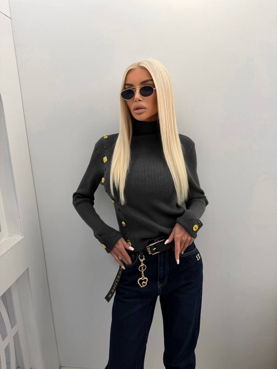 водолазка женская,водолазка,водолазка лапша с горлом и пуговицами fashion boond,водолазка с пуговицами,женская кофта