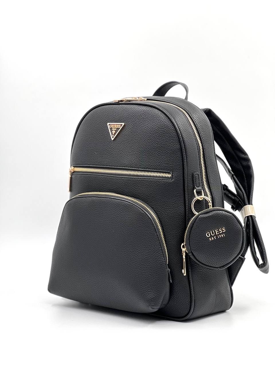 женский рюкзак guess,рюкзак guess коричневый,guess рюкзак,рюкзак guess eco elements backpack hwesg876733 темно-коричневый,городской рюкзак женский guess hwesg876732