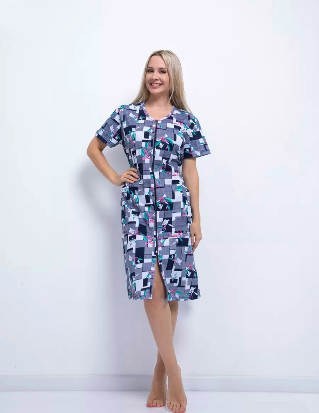 халат женский,халат женский домашний,халат женский домашний на молнии,халат,халат домашние