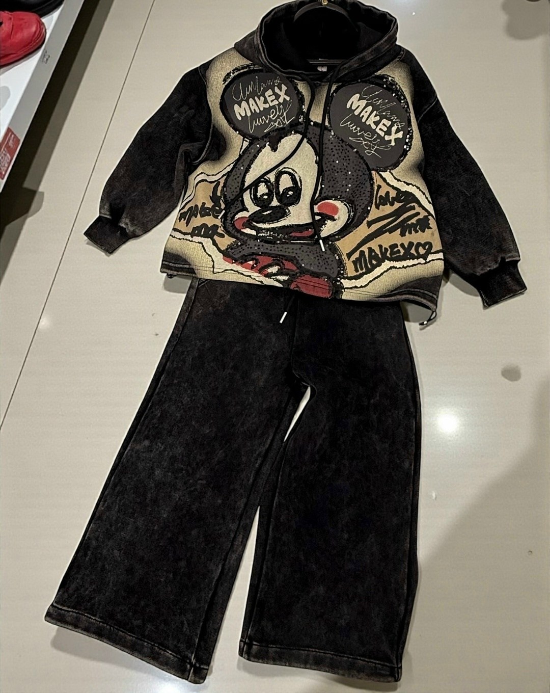 одежда для девочек,свитшот оверсайз,детский свитшот,брюки для девочек,толстовка оверсайз