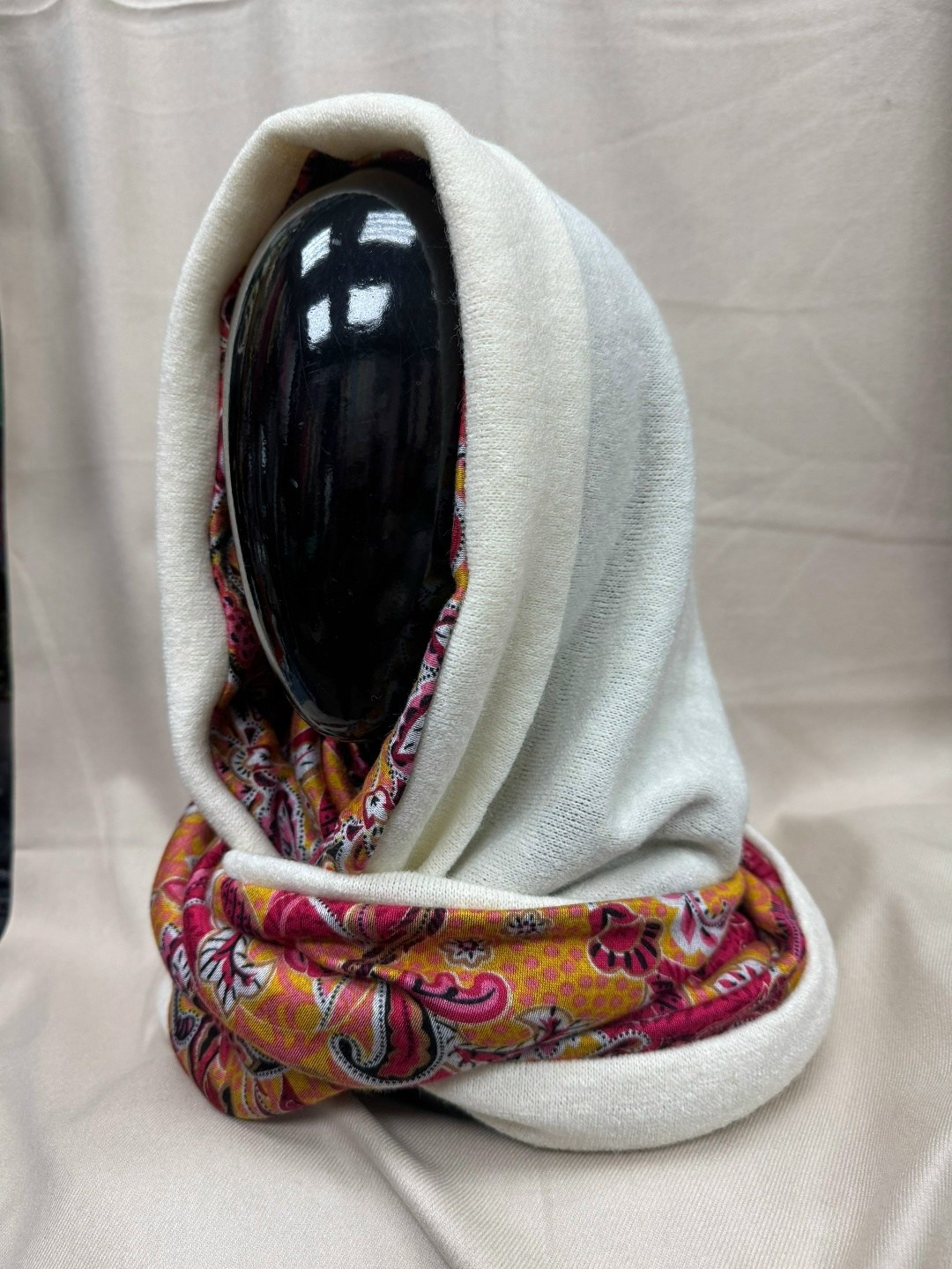 снуд,женский снуд,шарф снуд,капор и снуд,трикотажный снуд