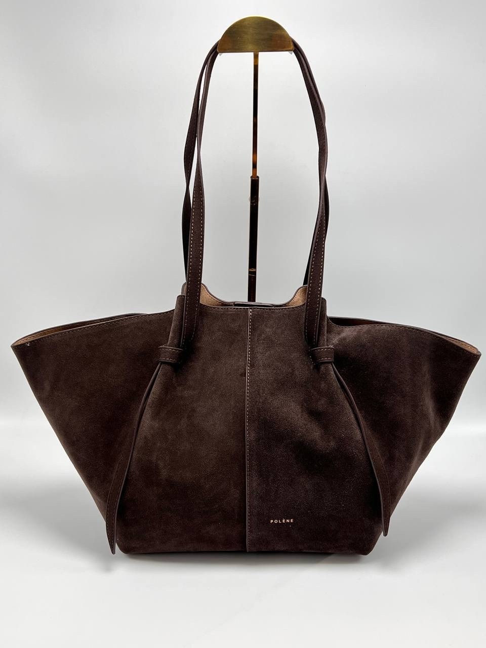 сумка polene замша,сумка замшевая,сумка из натуральной замши,сумка замшевая женская шоппер polene,женская замшевая сумка