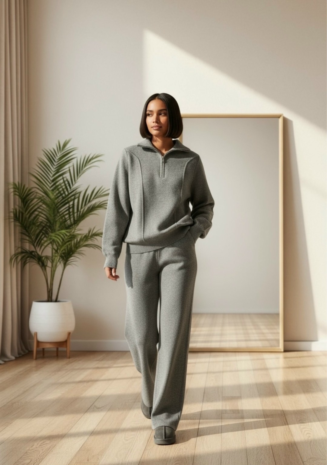 трикотажные костюмы,костюм трикотажный с брюками теплый осень доза стиля,костюм из кашемира,трикотажный костюм брюками,костюм с брюками