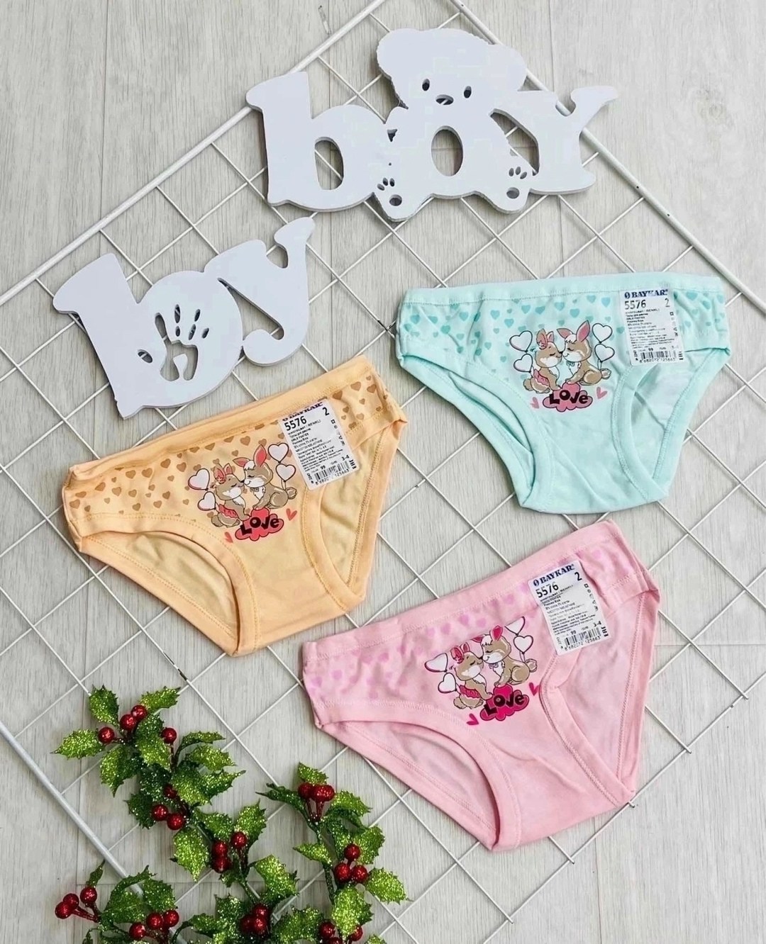комплект трусов baykar для девочек,трусы для девочек,детские трусы для девочек,трусы для девочек комплект,майка и трусы для девочек