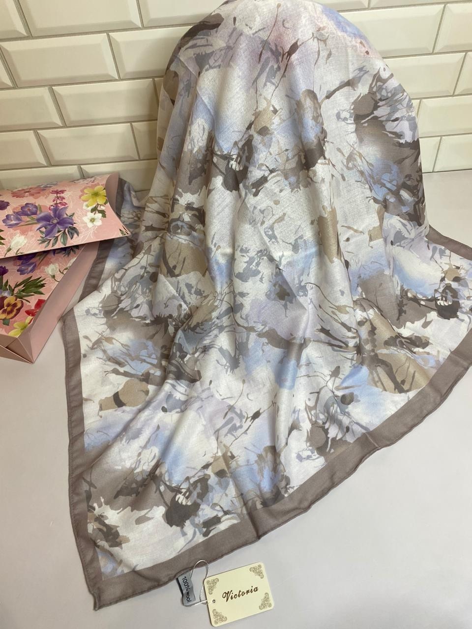 шелковый платок 100х100,платки женские,платок женский с рисунком,платки шелковые,красивый платок