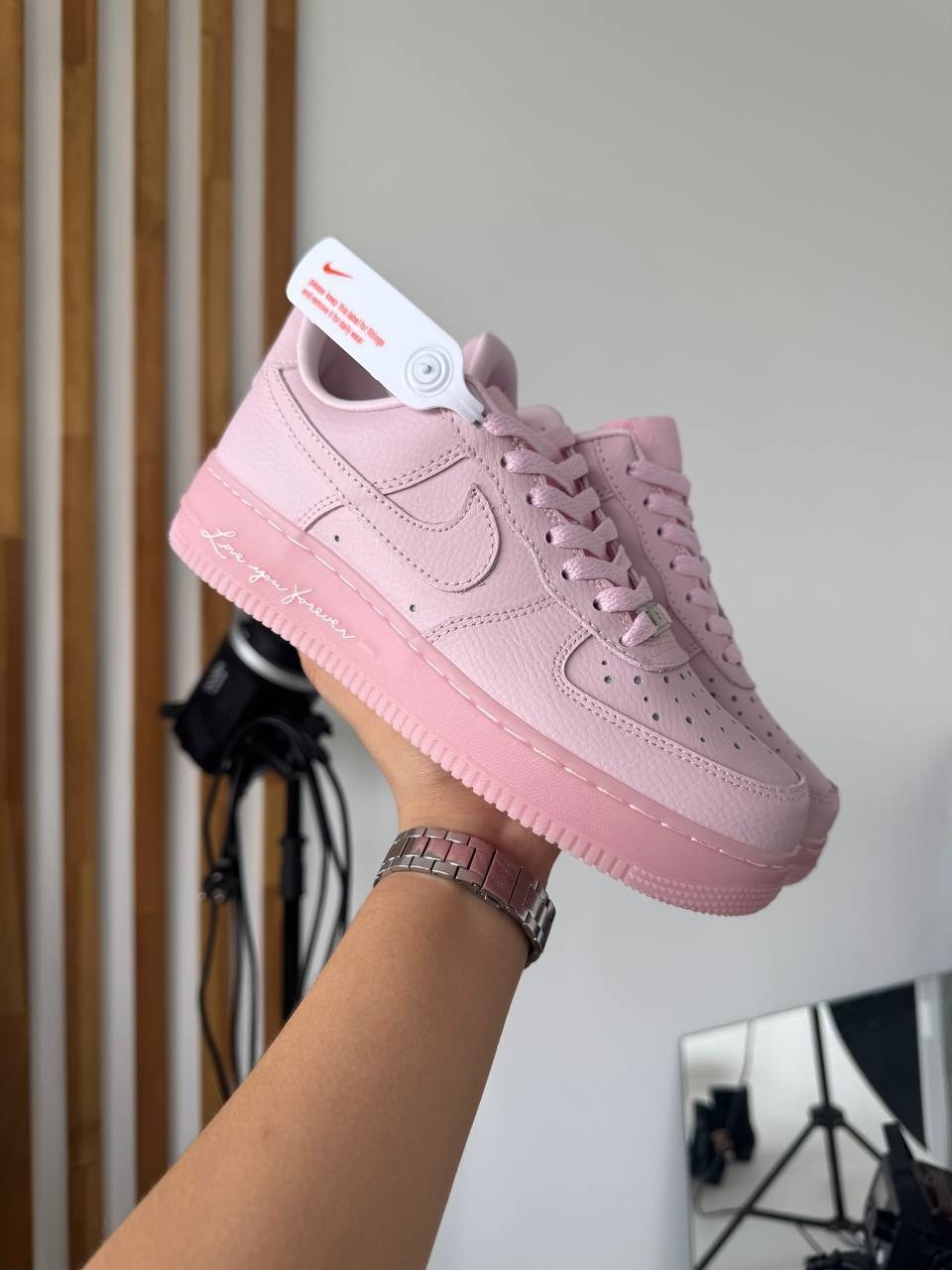 кроссовки air force 1 бледно-розовый nike,кроссовки найк аир форс 1 розовые,розовые форсы,nike air force 1 low,кроссовки