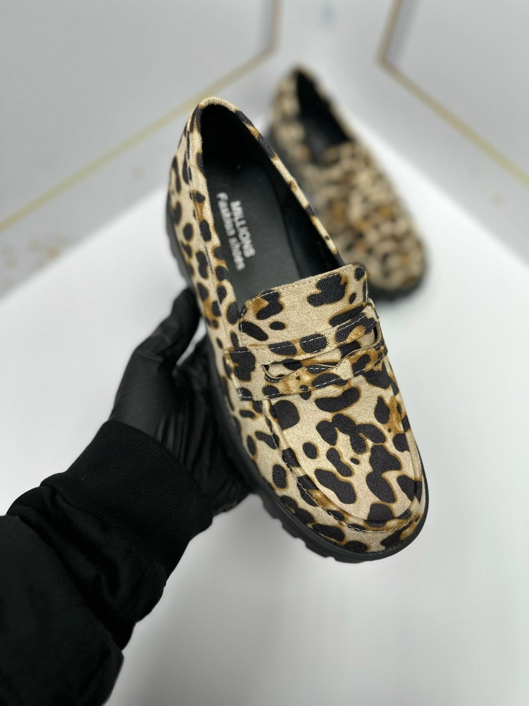 ,терволина лоферы леопардовые,лоферы леопард,леопардовые лоферы,платформа