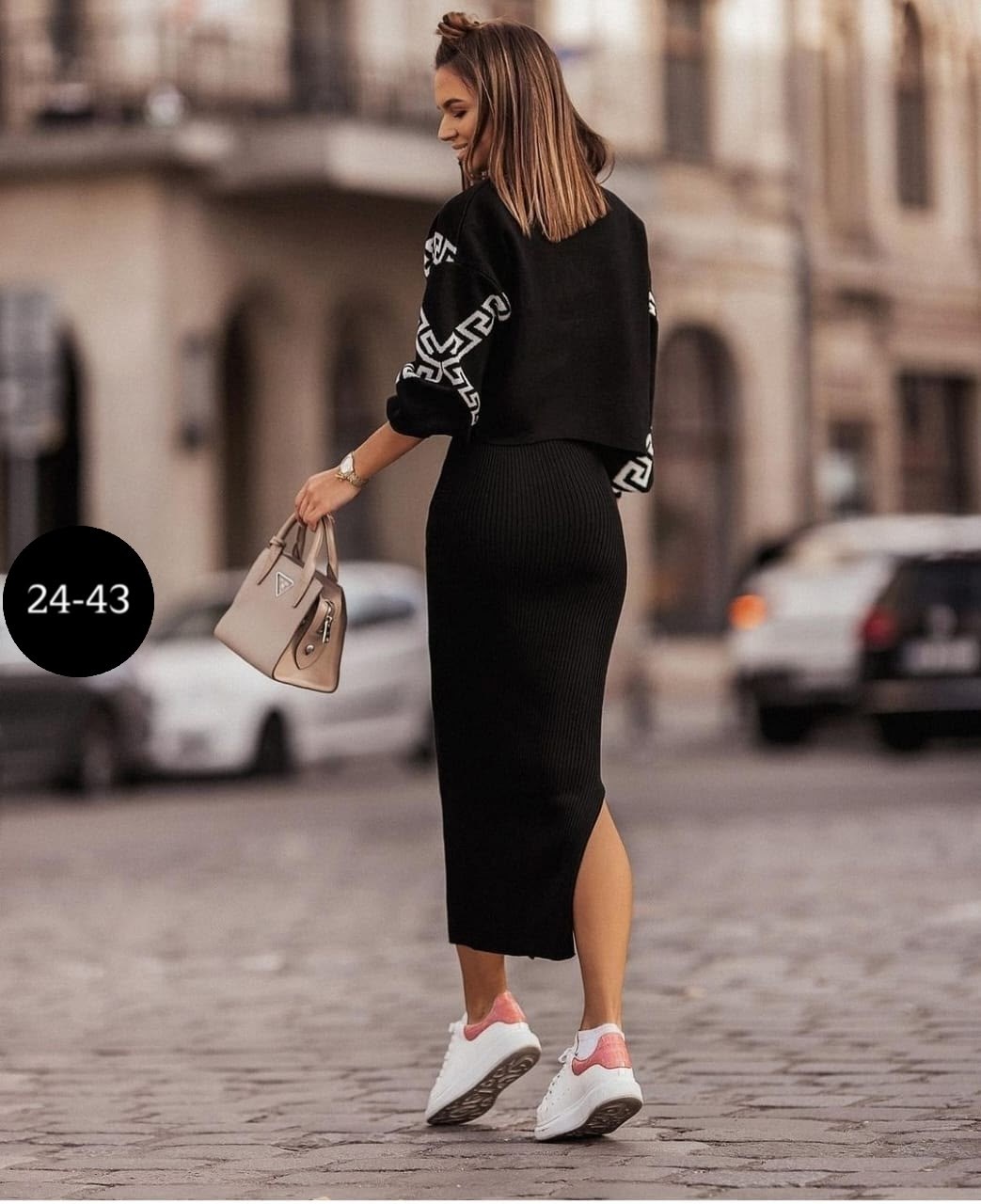 костюм с платьем,костюм-двойка,черное платье лапша,женский трикотажный костюм с юбкой,костюм кофта с юбкой