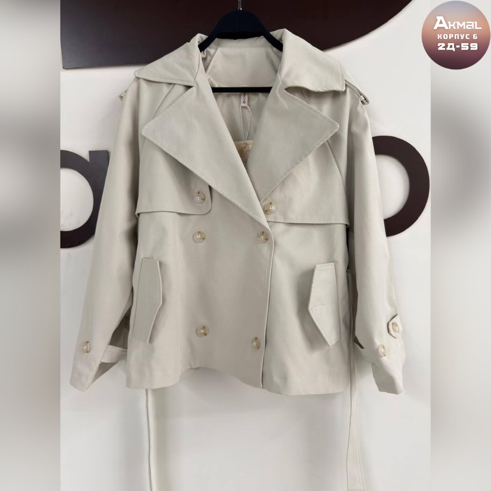 тренч оверсайз хаки,женский тренч,короткий тренч,куртка тренч,тренч