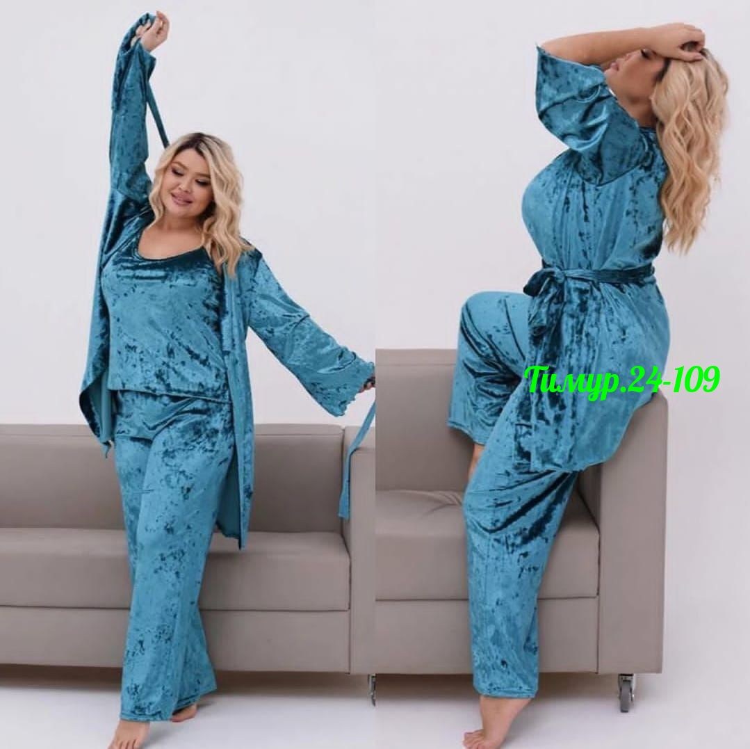 пижама женская 4ка велюр,велюровый костюм больших размеров,костюм велюровый большие размеры,пижама женская велюр,женская пижама больших размеров