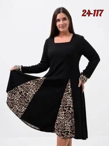 женское платье больших размеров,платье комбинированное,платье женское черное трикотаж,платье женское черное,платье большого размера женское