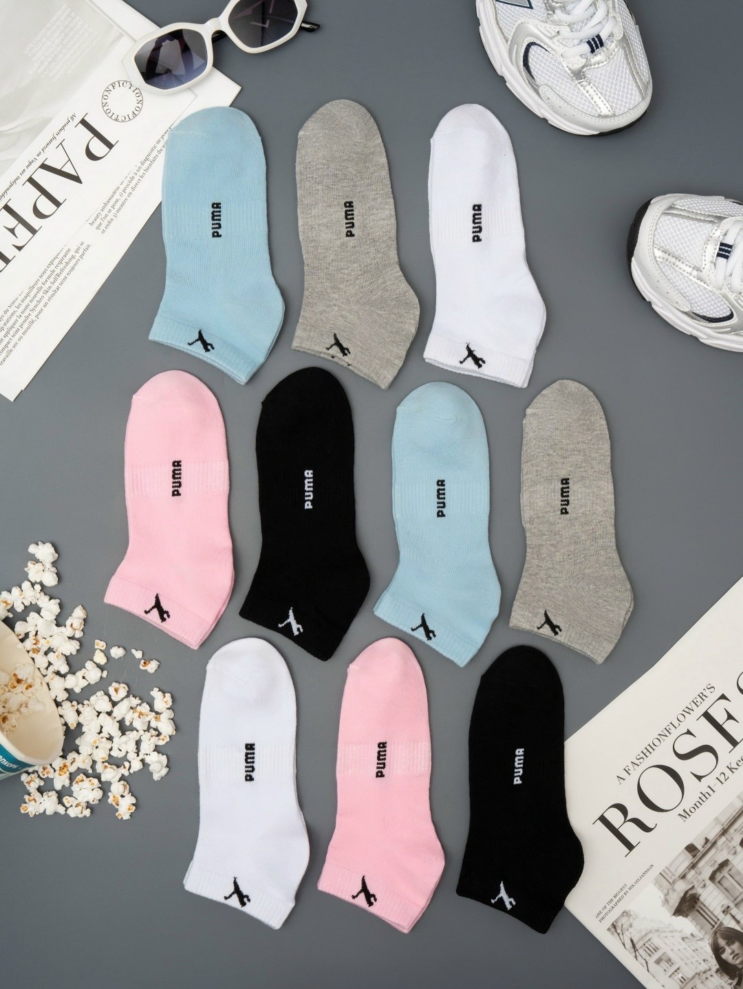 носки пума женские короткие,носки пума женские,комплект носков пума,носки женские,носки спортивные