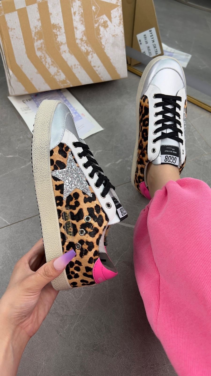 кеды golden goose 'superstar' leopard,,кеды леопардовые,catarina nova кеды леопардовые,женские кеды golden goose