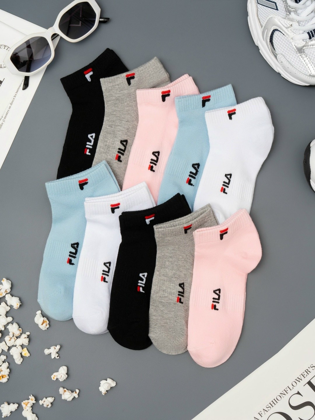 носки женские fila,носки спортивные укороченные,носки женские,носки fila,носки женские спортивные