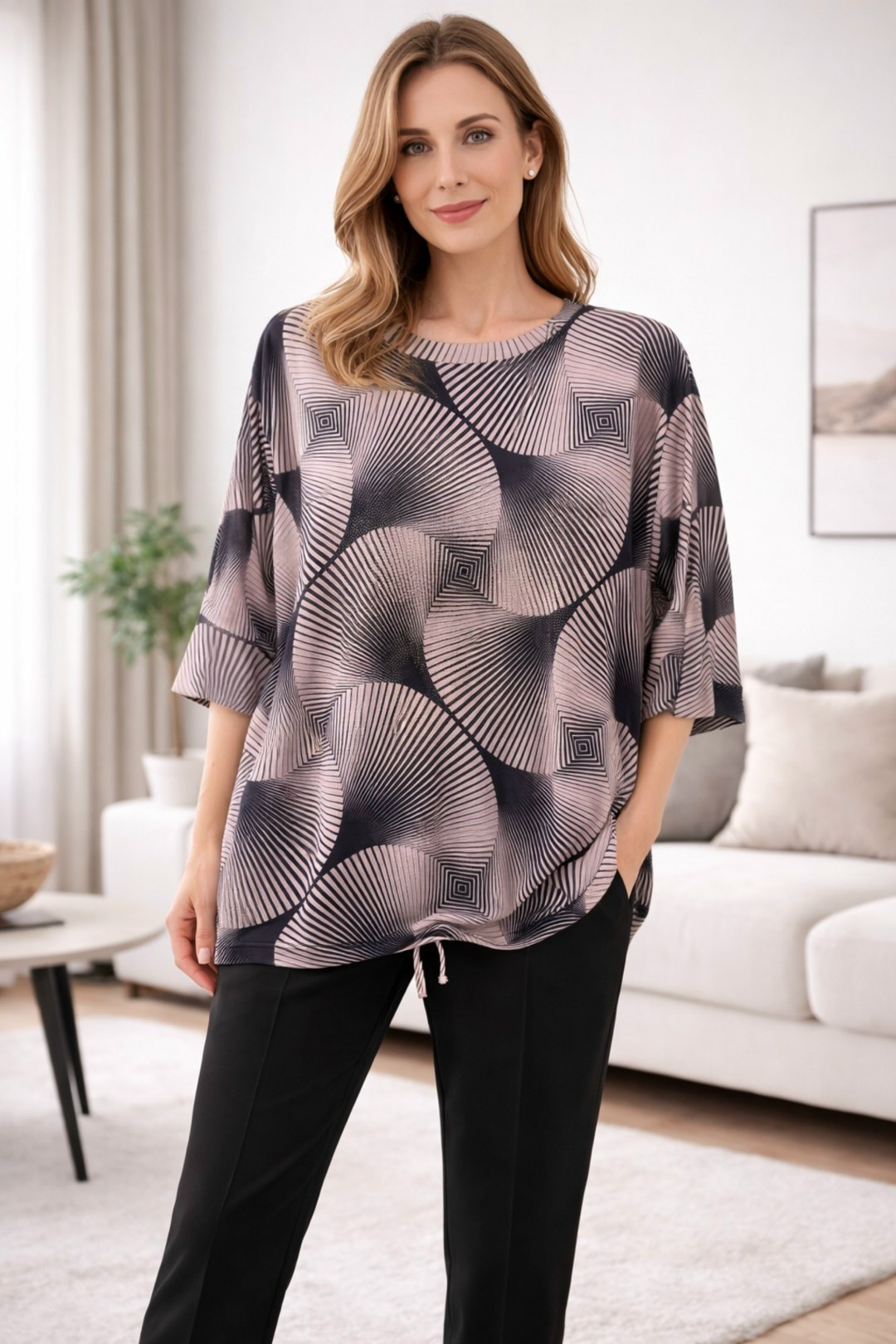 женская блуза,блузка женская,блузка для полных,блузы,асимметричная блузка