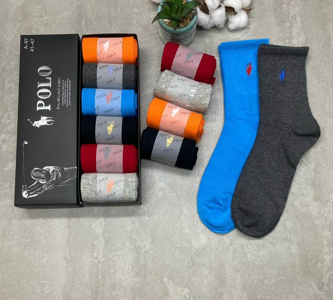 polo ralph lauren носки набор 6 пар,носки мужские,комплект белых носков 6 пар ароматизированные polo ralph lauren,комплект носки мужские,комплект носков polo ralph lauren 6 пар