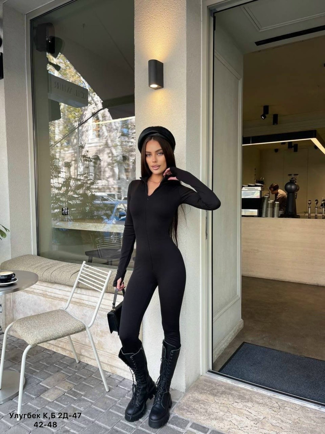 женский комбинезон,комбинезон трикотажный облегающий чёрный,комбинезон спортивный,комбинезон,женский спортивный комбинезон