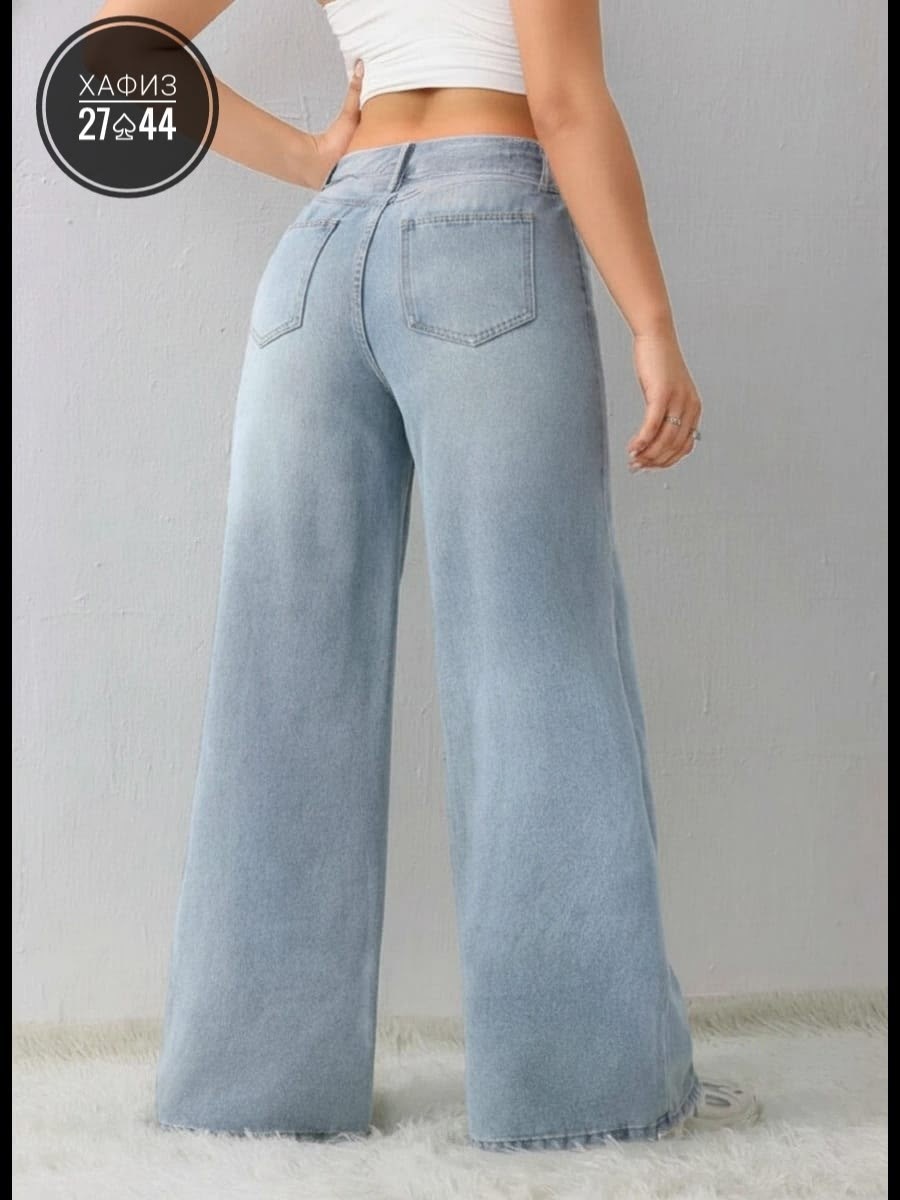джинсы широкие клеш труба,джинсы женские широкие,джинсы широкие,женские джинсы,голубой джинсы широкие трубы клеш