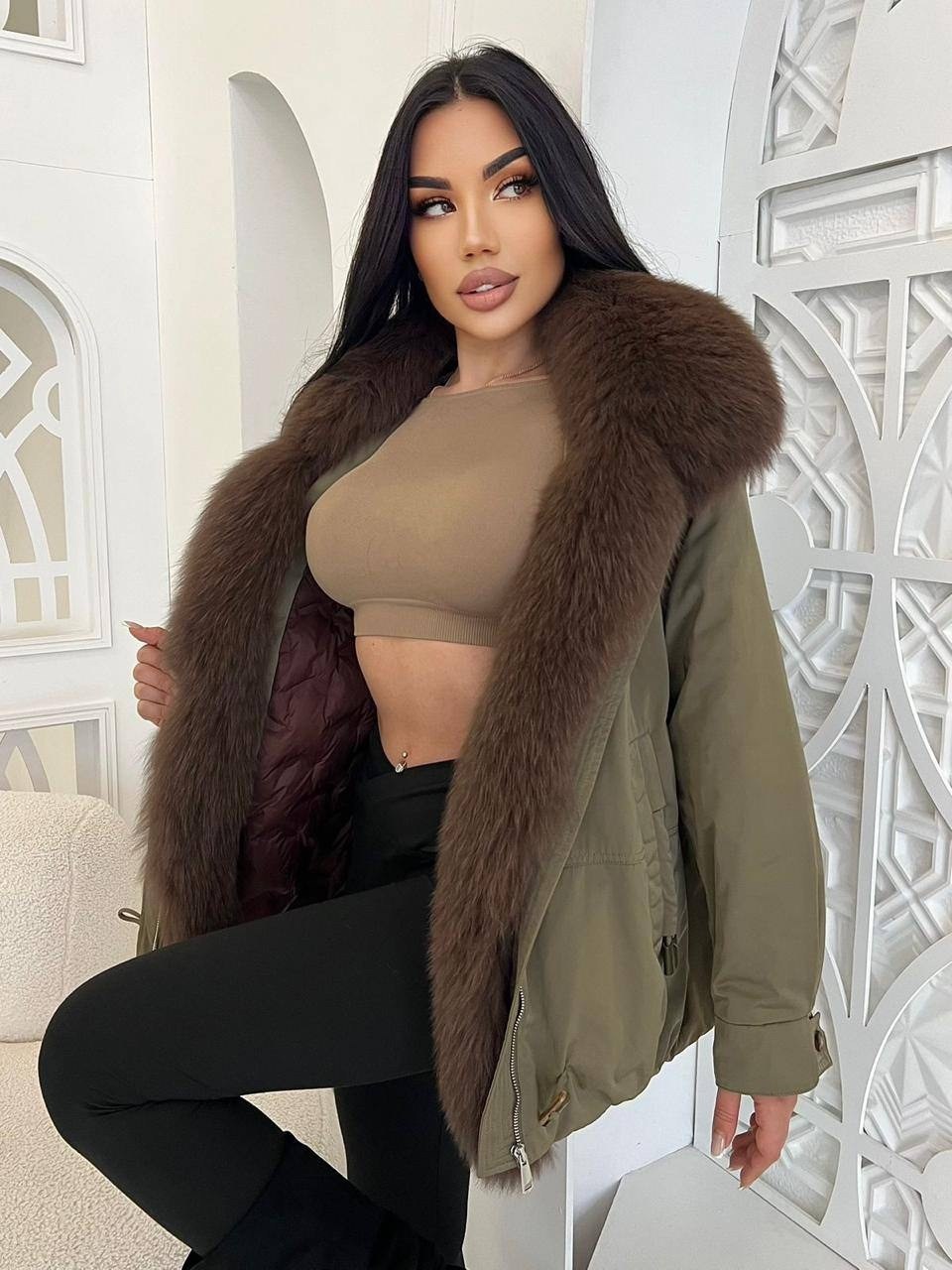 бомбическая куртка max mara с натуральным мехом,куртка max mara с натуральным мехом,пуховик с натуральным мехом,куртка на меху,стильные пуховики