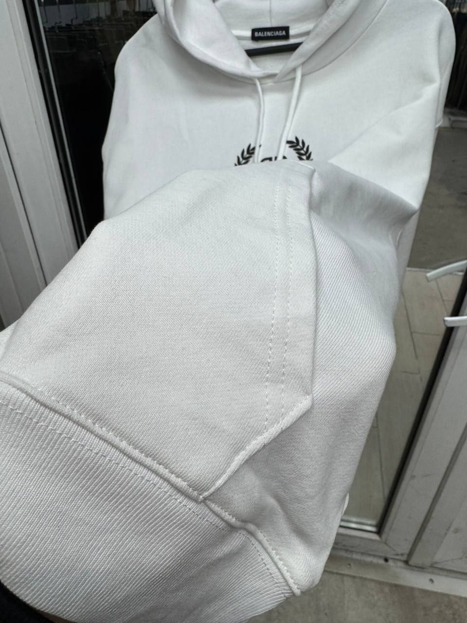 худи баленсиага белая,худи баленсиага,толстовка balenciaga,толстовка баленсиага,худи баленсиага мужская белая
