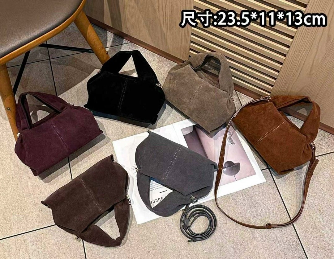 замшевая сумка,замшевая сумка женская,сумка из замши,винтажная мягкая бархатная кожаная замшевая сумка-тоут для женщин,модные женские сумки