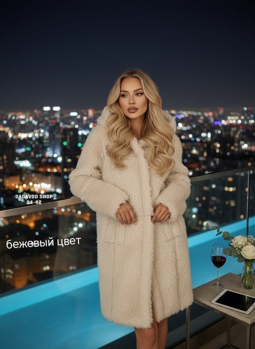 пальто модное,пальто с капюшоном букле барашек оверсайз,зимний стиль одежды,пальто,зимние наряды