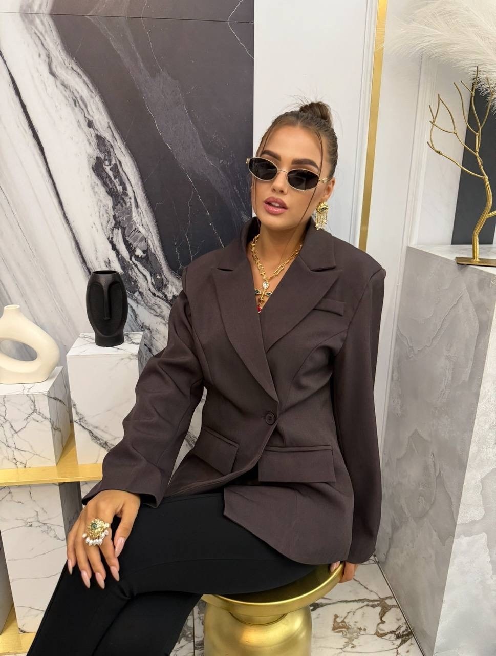 пиджак классический офисный жакет gosling moda,пиджак,женский пиджак,пиджак женский оверсайз,пиджак оверсайз удлиненный