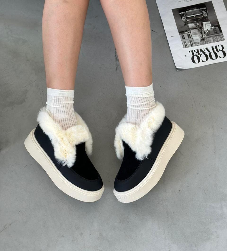 зимние ботинки женские с мехом,,женская зимняя ,женские зимние кроссовки на меху,кеды замшевые зимние с мехом на высокой подошве trend shuz