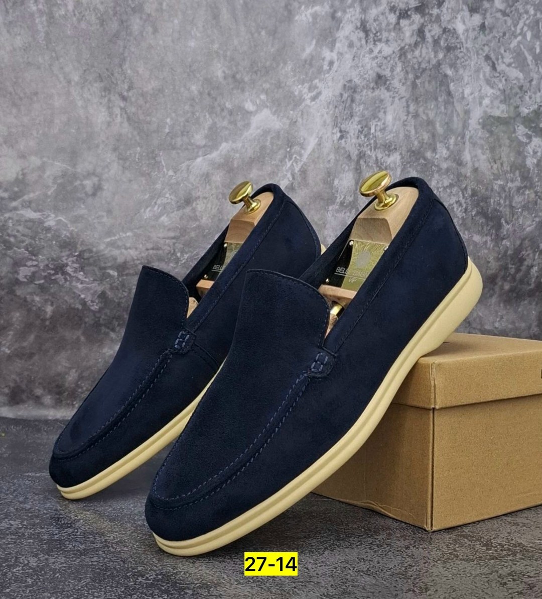 ,мужские лоферы loro piana,лоферы мужские замшевые,мужские мокасины,лоферы loro piana summer walk синие