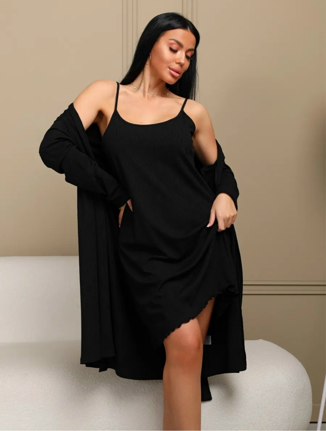 халат с сорочкой комплект домашний seville,халат с сорочкой комплект домашний mulen brand,халат домашний и сорочка комплект,халат с сорочкой комплект домашний лапша новогодний seville,халат с сорочкой