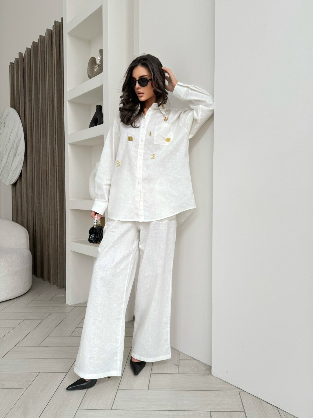 костюм buter 3039 коричневый,костюм с брюками,брючный комплект mislana 1098 шоколад,костюм стильный,женский костюм