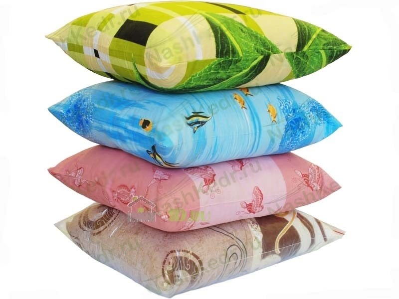 подушка эконом,подушки,текстиль для дома,текстиль подушка,подушка пух перо