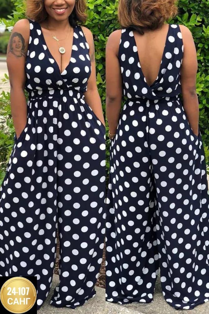 комбинезон в горошек,комбинезон в горох женский,комбинезон в горошек женский летний,женские комбинезоны,комбинезон в горох